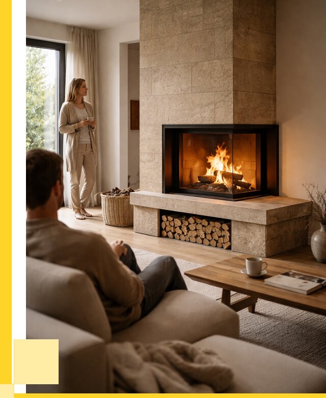 Угловые камины из кирпича установка в Северодвинске от 151815 р. ЭриданСвр