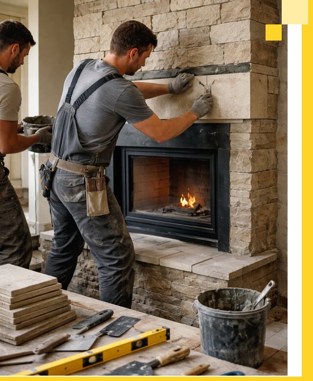 Проектирование и установка открытых каминов в Северодвинске