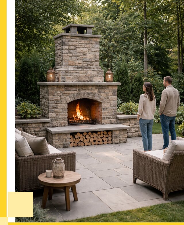 Уличные камины из кирпича в Северодвинске от 151815 р. | ЭриданСвр