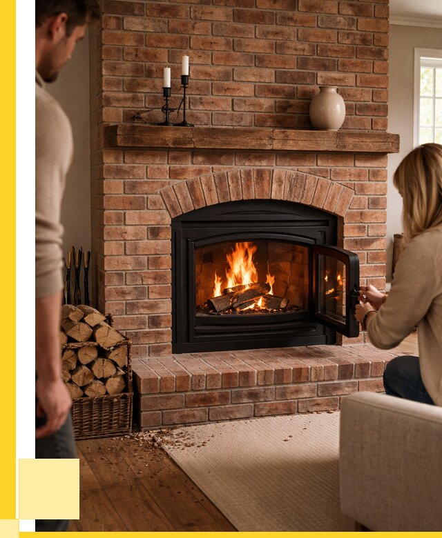 Кирпичные камины под ключ в Северодвинске от 151815 р. | ЭриданСвр