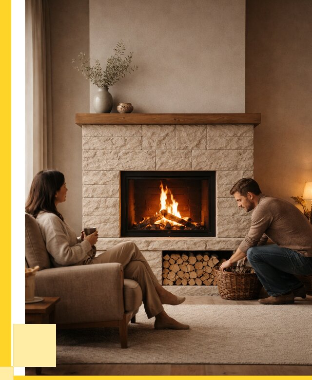 Камины для дома в Северодвинске под ключ от 151815 р. | ЭриданСвр