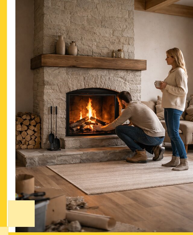 Камины для загородного дома в Северодвинске от 354235 р., ЭриданСвр