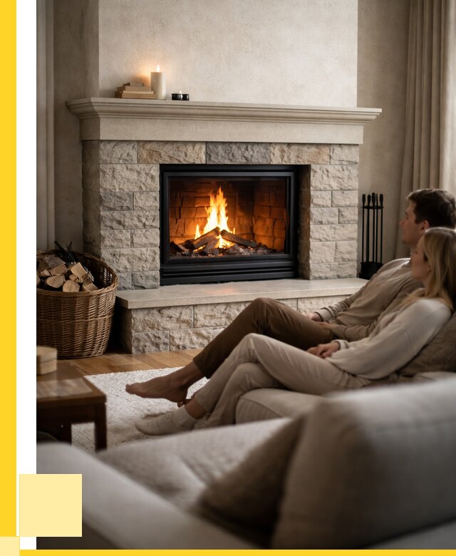 Камины в частном доме под ключ в Северодвинске от 202420 р. | ЭриданСвр