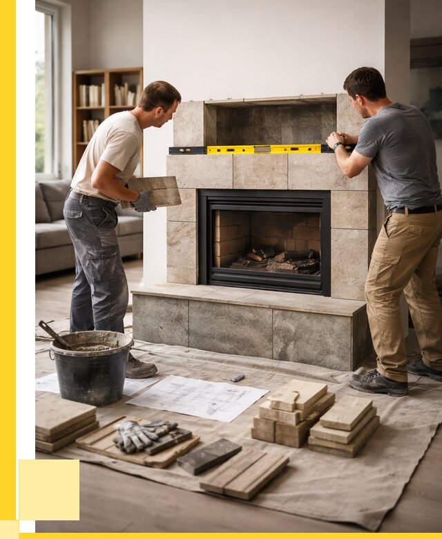 Монтаж каминов и установка в Северодвинске от 45545 р. | ЭриданСвр