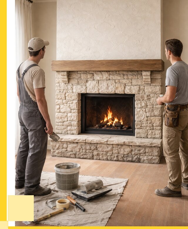 Отделка каминов в Северодвинске от 6579 р. под ключ | ЭриданСвр