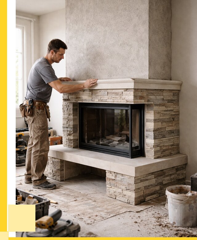 Изготовление каминов под ключ в Северодвинске от 151815 р. | ЭриданСвр