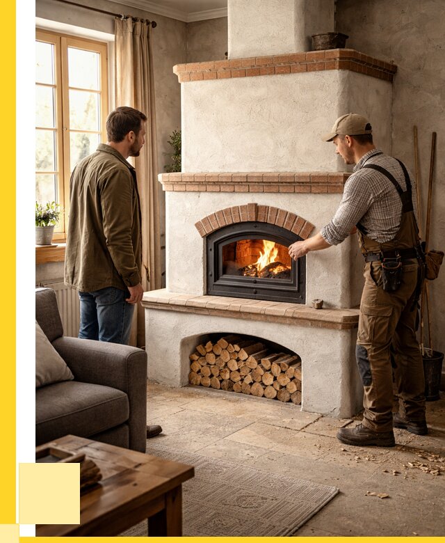 Печи камины в Северодвинске: кирпичные, изразцовые от 60726 р. | ЭриданСвр