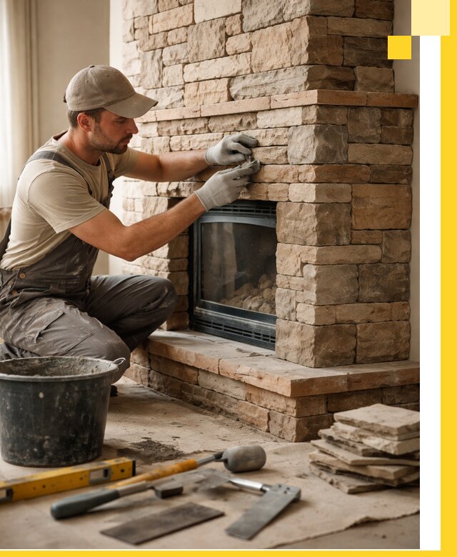 Проектирование и установка печей-каминов под ключ в Северодвинске