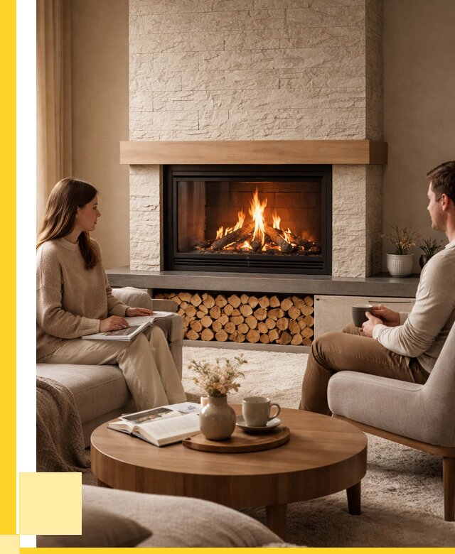 Камины со стеклом в Северодвинске от 182178 р. | ЭриданСвр — топки 3 стекла