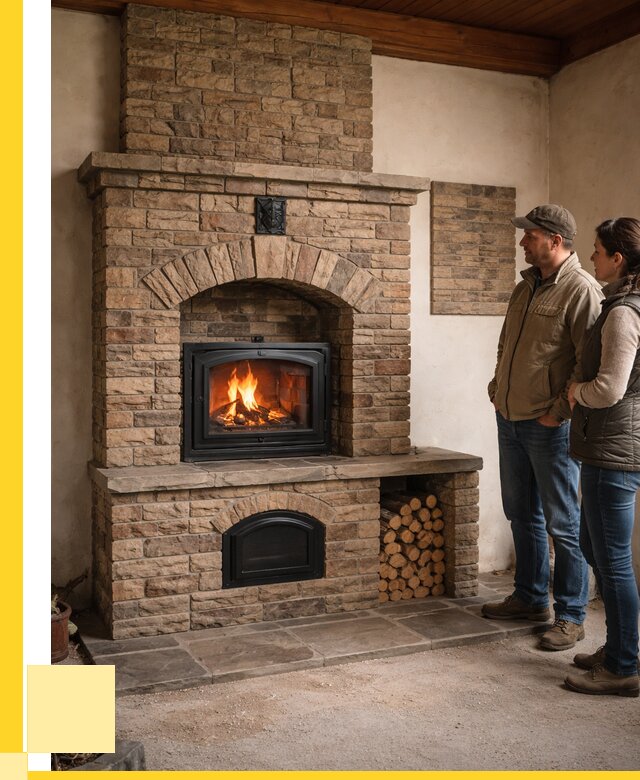 Кирпичная печь под ключ в Северодвинске от 151815 р. | ЭриданСвр