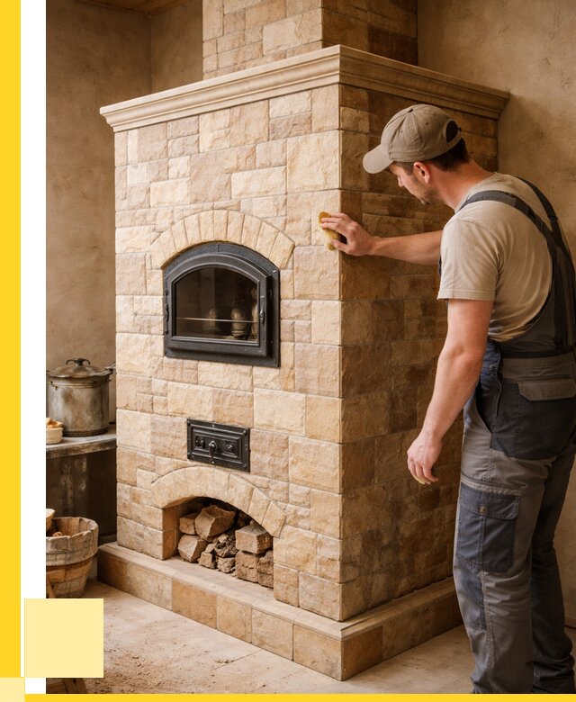 Облицовка печей в Северодвинске от 4554 р. под ключ | ЭриданСвр