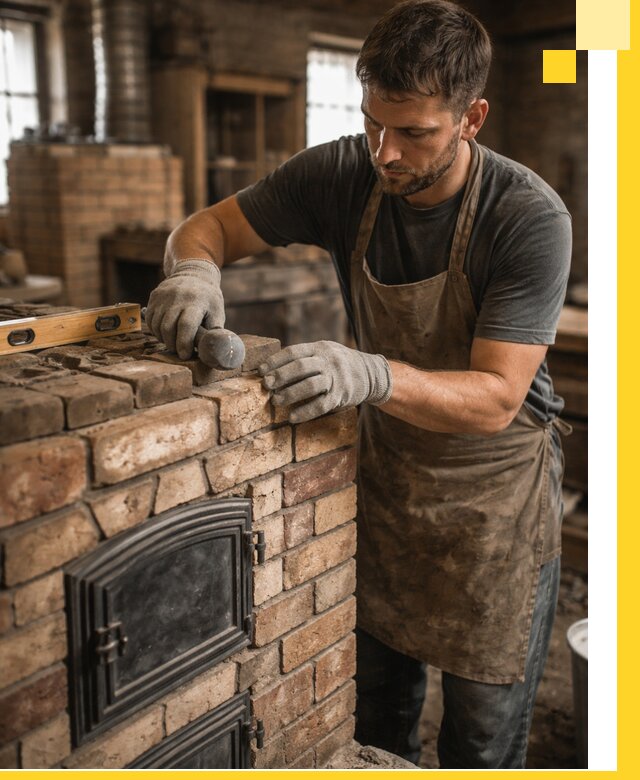 Изготовление печей на заказ в Северодвинске с проектом и монтажом