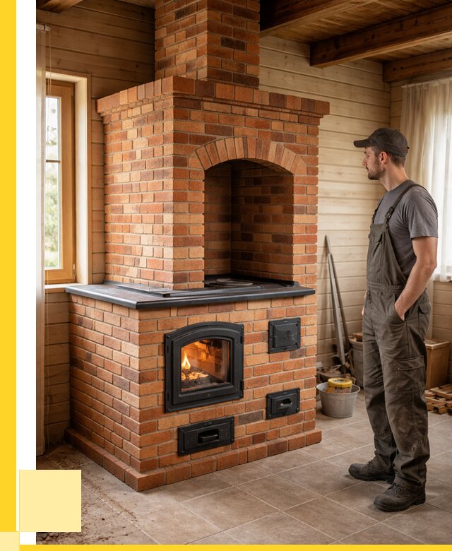 Кирпичные печи в Северодвинске: купить от 151815 р. | ЭриданСвр