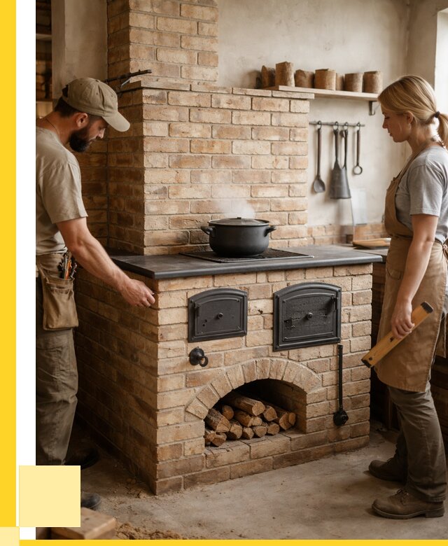 Варочно отопительные печи в Северодвинске от 91089 р. | ЭриданСвр