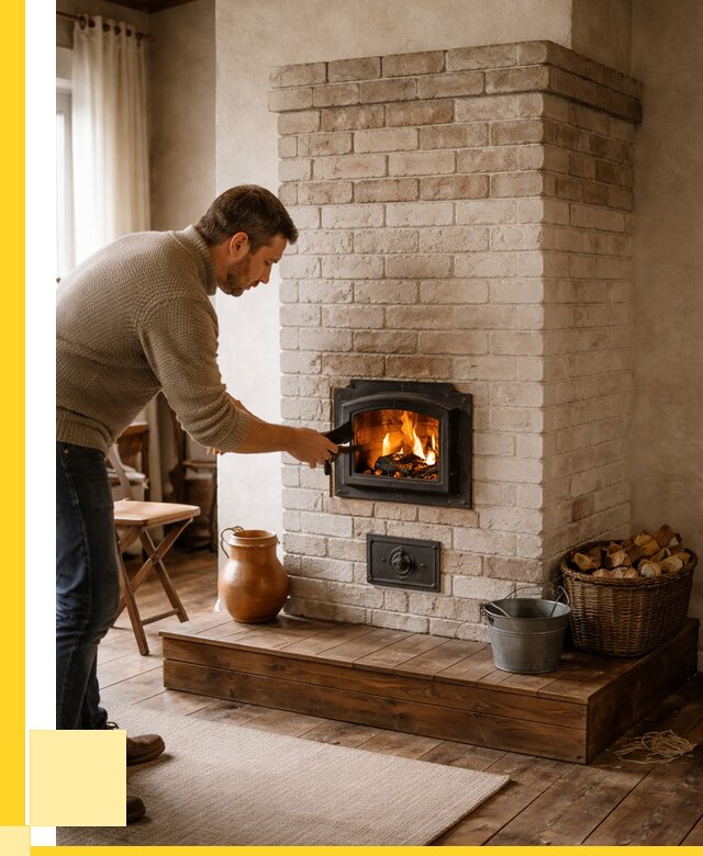 Печь голландка из кирпича в Северодвинске от 86029 р. | ЭриданСвр