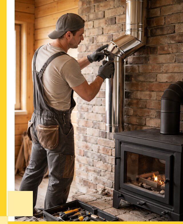 Монтаж дымоходов для печей в Северодвинске от 7591 р. | ЭриданСвр