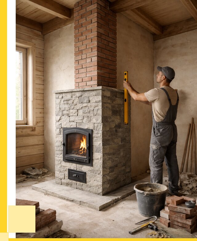 Печи и дымоходы под ключ в Северодвинске от 45545 р., ЭриданСвр