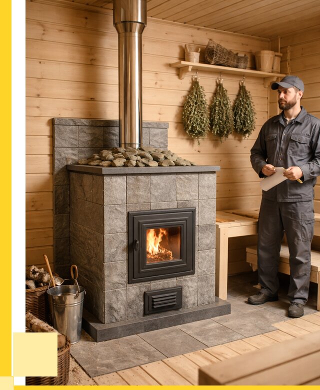 Печи для бани под ключ в Северодвинске от 121452 р. | ЭриданСвр