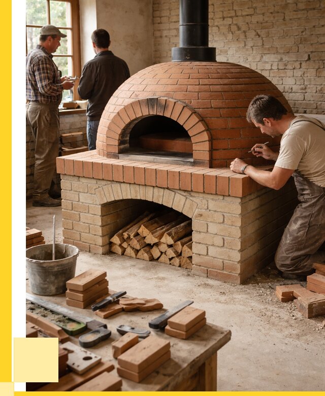 Помпейская печь дровяная для пиццы в Северодвинске | ЭриданСвр от 202420 р.