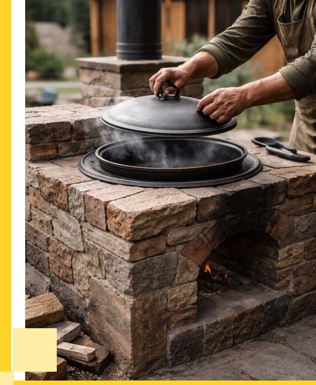 Печи для казана в Северодвинске по цене от 18218 р. | ЭриданСвр