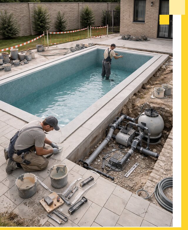 Строительство бассейнов под ключ в Северодвинске: проекты и монтаж