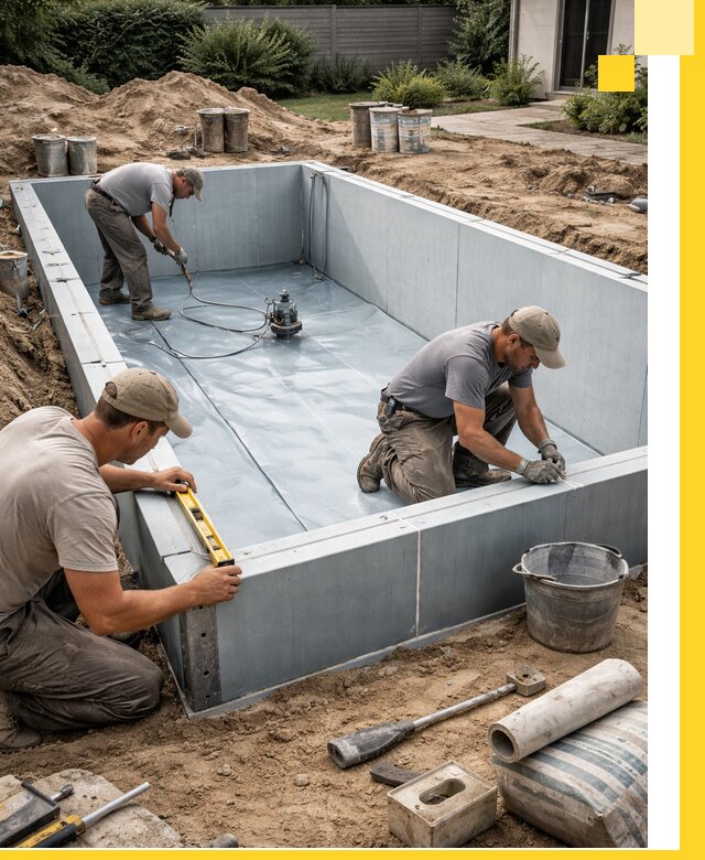 Профессиональный монтаж бассейнов под ключ в Северодвинске с гарантией