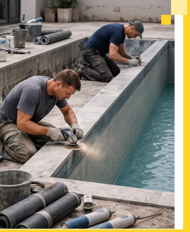 Профессиональный ремонт бассейнов под ключ в Северодвинске