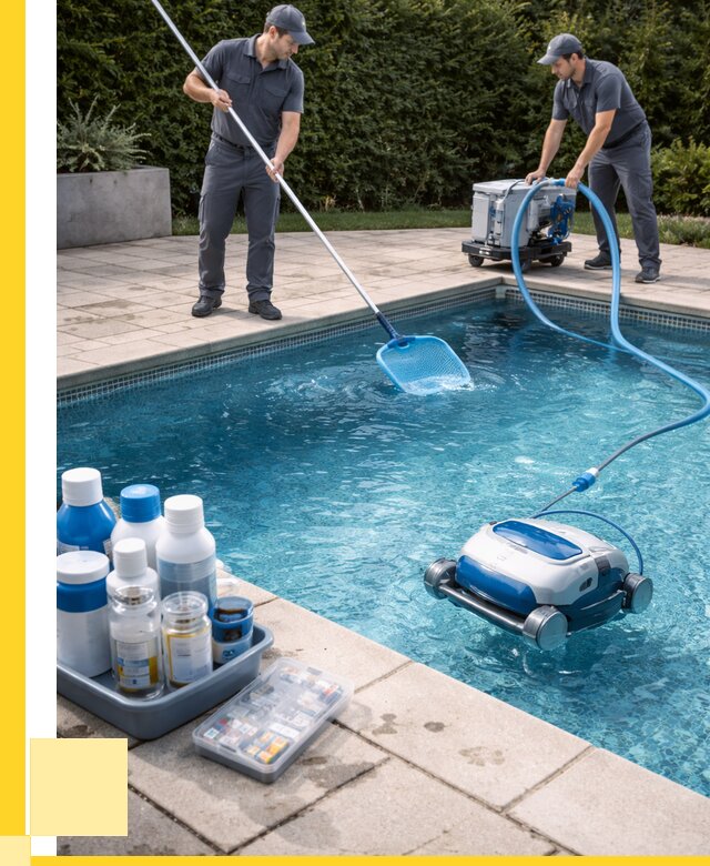 Чистка бассейнов в Северодвинске роботами, от 4554 р. | ЭриданСвр