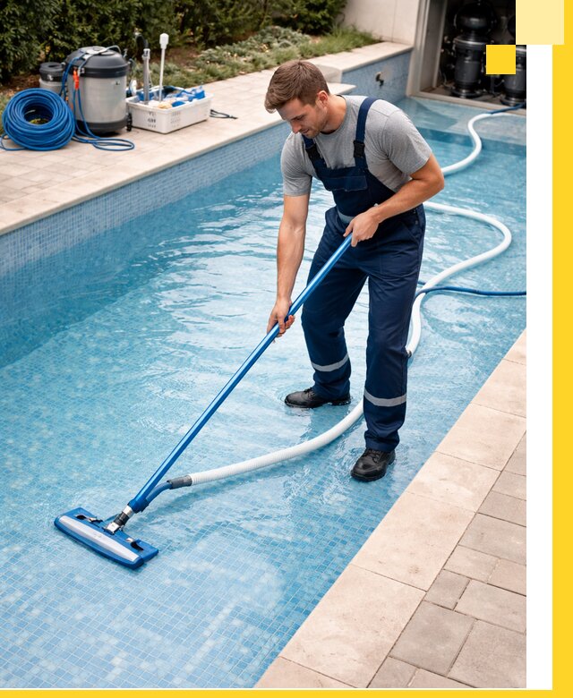 Профессиональная чистка бассейнов и фильтров в Северодвинске под ключ