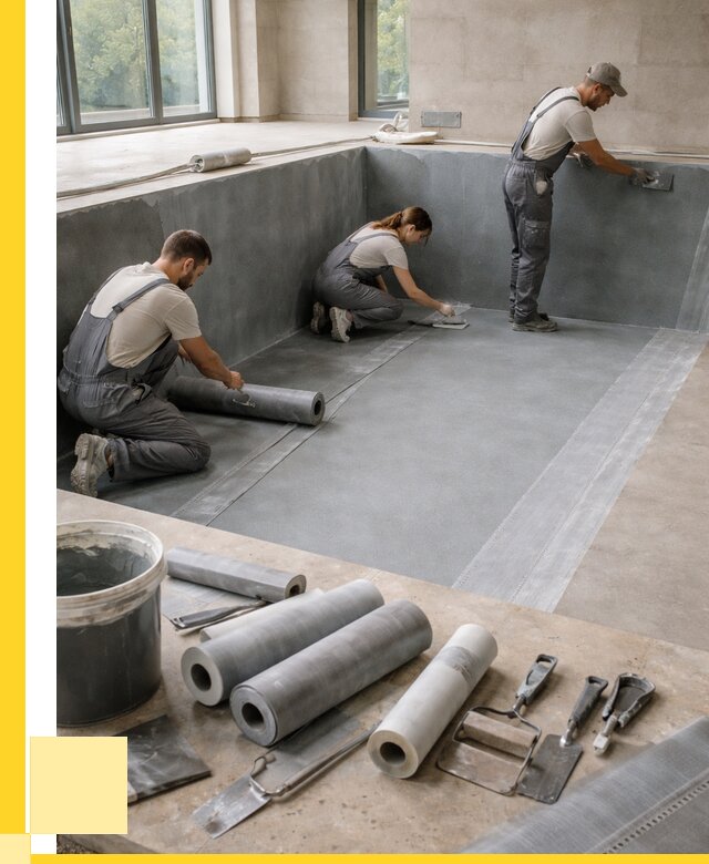 Гидроизоляция бассейнов в Северодвинске от 2024 р., ЭриданСвр