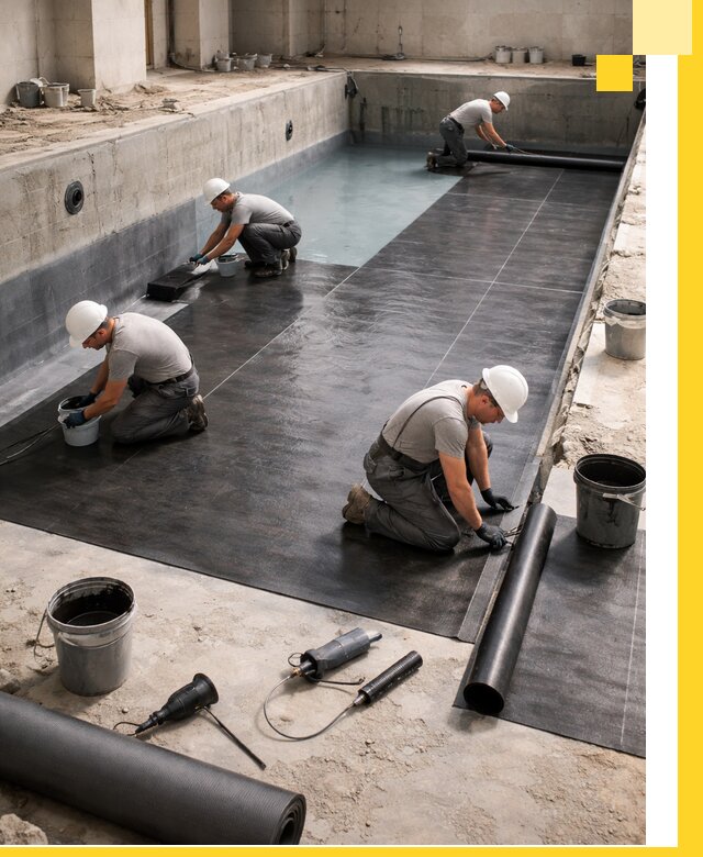 Профессиональная гидроизоляция бассейнов и чаш в Северодвинске под ключ