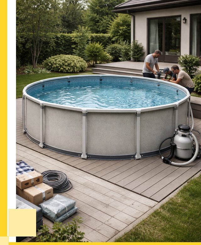 Купить каркасные бассейны в Северодвинске от 45545 р. | ЭриданСвр