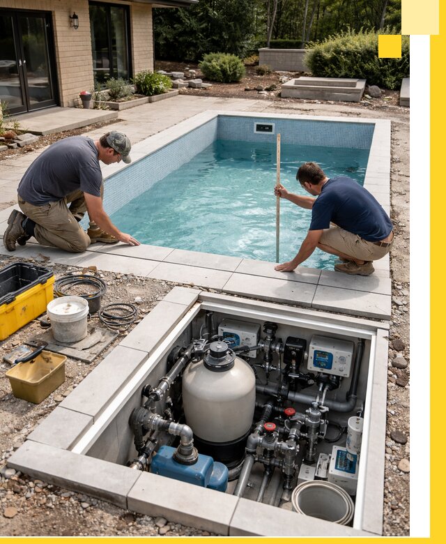 Строительство качественных домашних бассейнов под ключ в Северодвинске