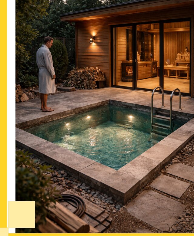 Бани с бассейном под ключ в Северодвинске от 96150 р. | ЭриданСвр