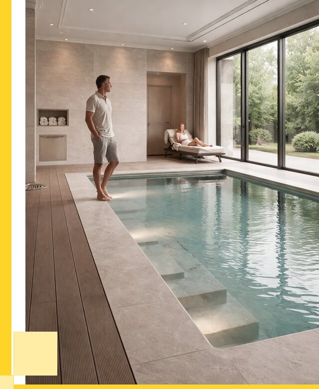 Бассейны в коттедже под ключ в Северодвинске от 1214520 р. | ЭриданСвр