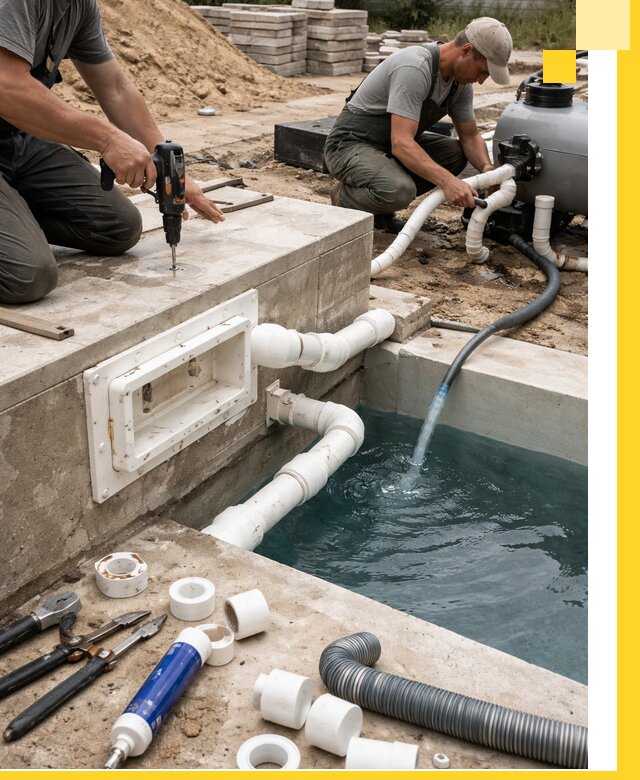 Строительство скиммерных бассейнов под ключ в Северодвинске