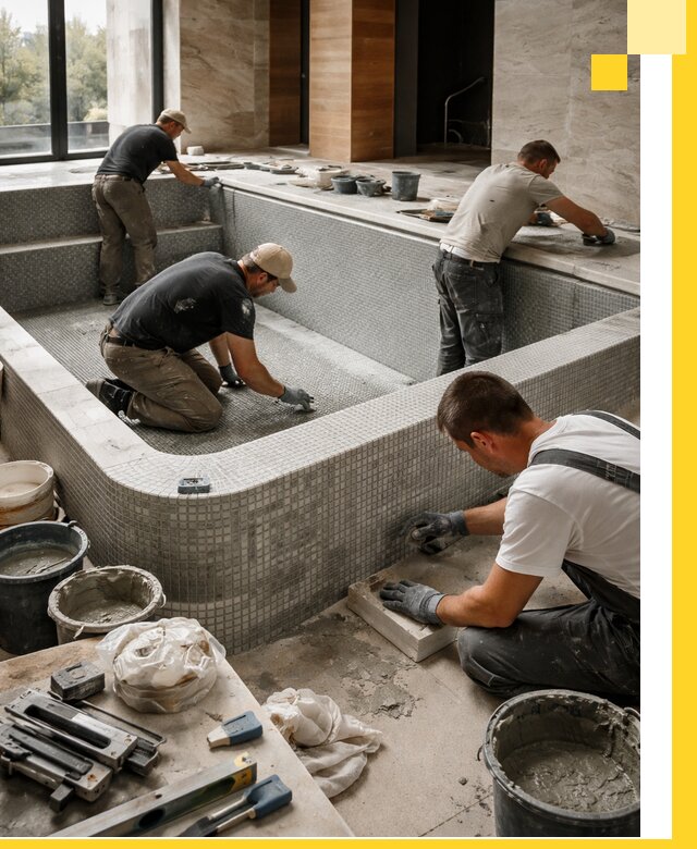 Строительство и установка СПА бассейнов под ключ в Северодвинске