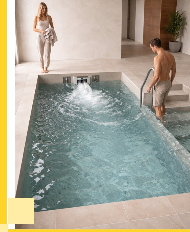 Бассейн с противотоком в Северодвинске от 253025 р. | ЭриданСвр