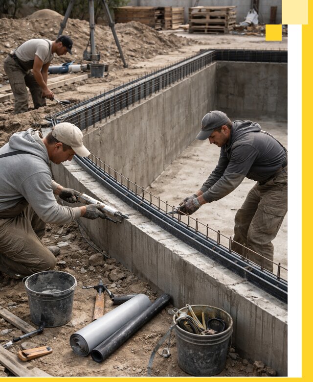 Качественный монтаж чаши бассейна в Северодвинске под ключ с гарантией