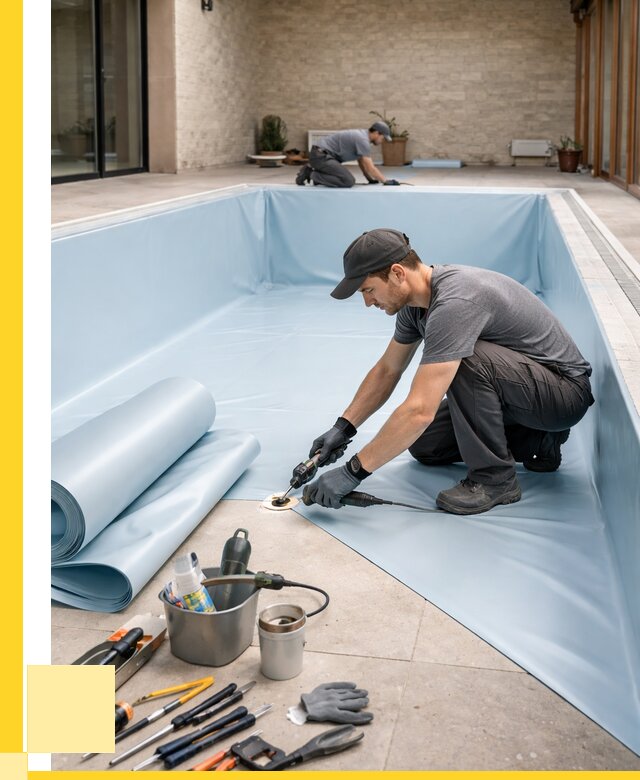 Пленка ПВХ для бассейнов в Северодвинске от 2530 р. | ЭриданСвр