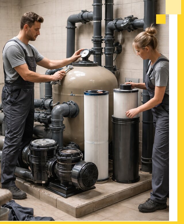 Фильтры и системы фильтрации для бассейнов в Северодвинске