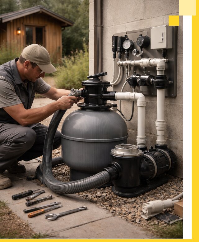 Продажа и монтаж фильтров и насосов для бассейнов в Северодвинске