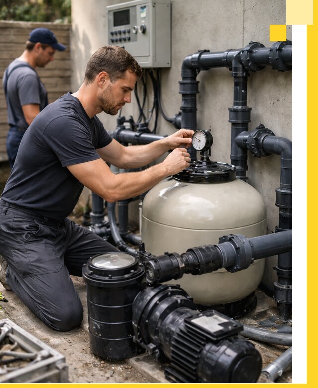 Поставка и монтаж фильтровального оборудования для бассейнов в Северодвинске