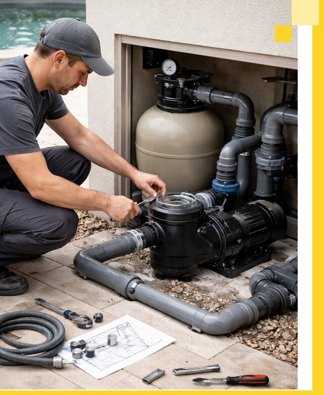 Поставка, монтаж и сервис насосов для бассейнов в Северодвинске