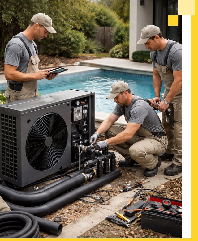 Проектирование и установка тепловых насосов для бассейнов в Северодвинске