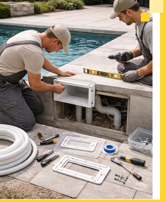 Поставка и установка скиммеров для бассейнов в Северодвинске