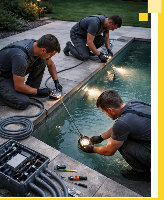 Профессиональное освещение бассейнов в Северодвинске: дизайн и монтаж