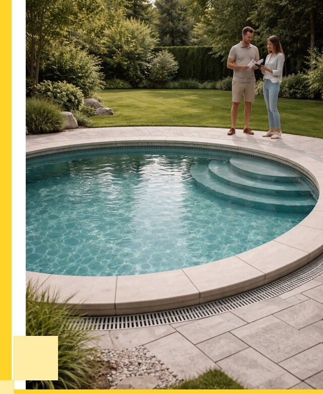 Круглые каркасные бассейны купить в Северодвинске от 253025 р. | ЭриданСвр