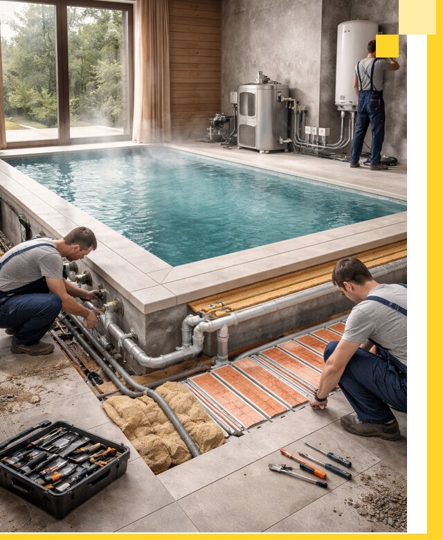 Проектирование и строительство тёплых бассейнов в Северодвинске