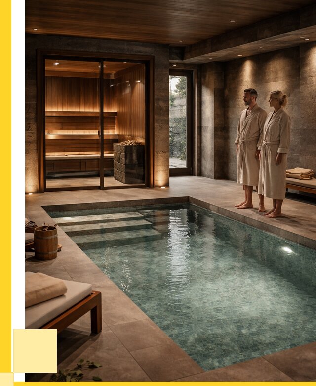 Сауна с большим бассейном в Северодвинске от 1214520 р. ЭриданСвр